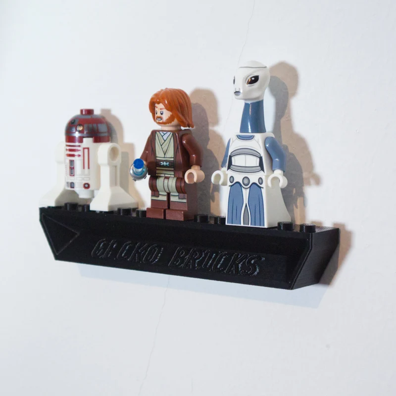 Support mural pour le Starfighter Obi-Wan de Star Wars 75333