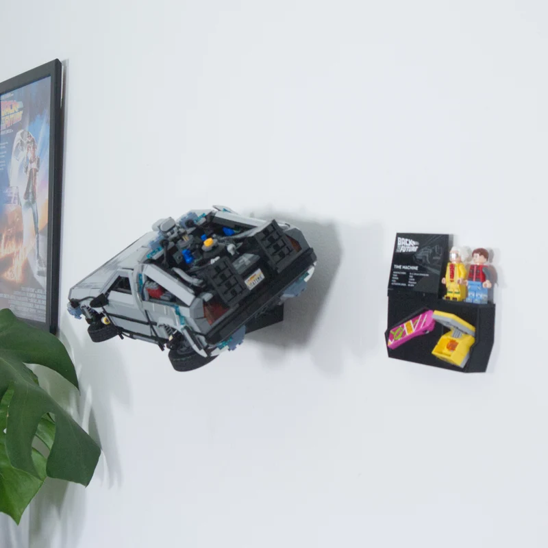 Support mural pour la machine à voyager dans le temps DeLorean 10300