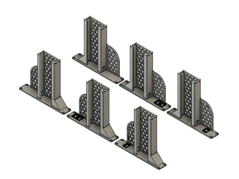 Support de montage en rack 10" pour alimentation Unifi USW-Ultra