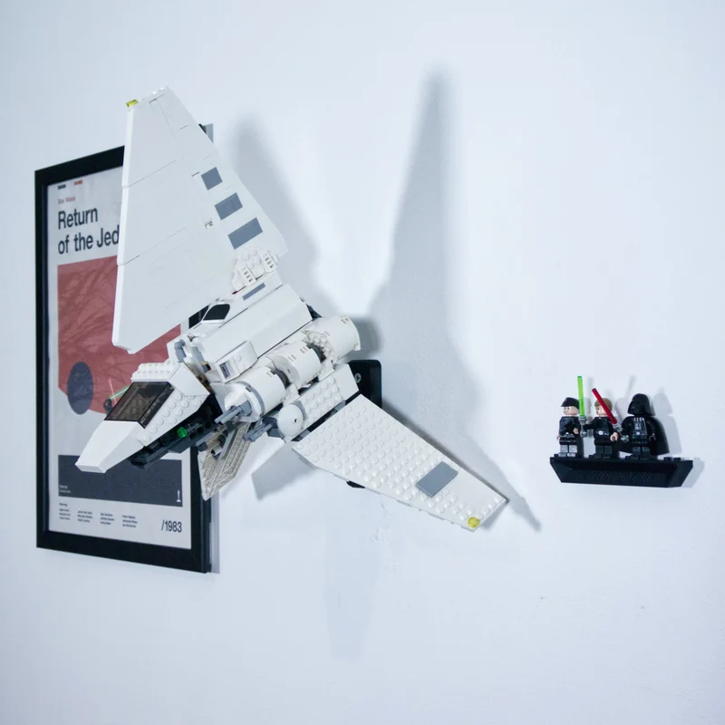 Support mural pour le Star Wars Imperial Shuttle 75302