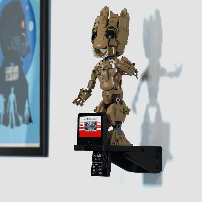 Support mural pour Marvel I Am Groot 76217