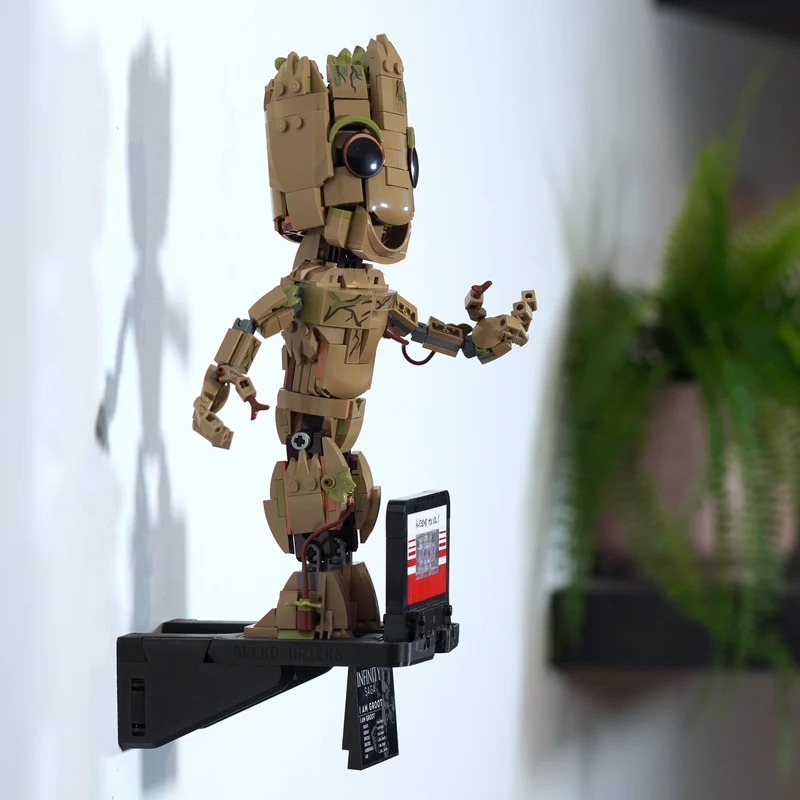 Support mural pour Marvel I Am Groot 76217