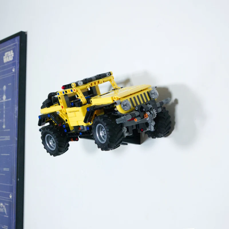 Support mural pour Technic Jeep Wrangler 42122