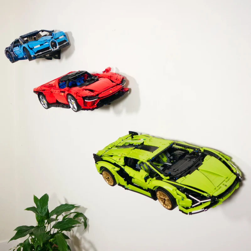 Support mural pour Technic Lamborghini Sian 42115