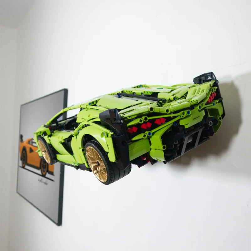 Support mural pour Technic Lamborghini Sian 42115