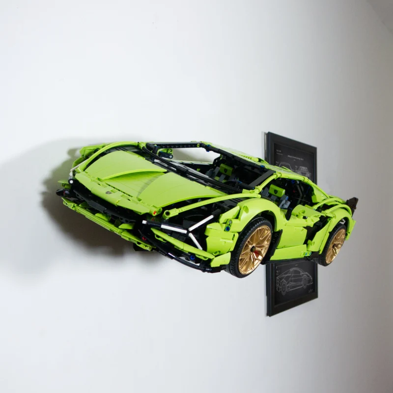 Support mural pour Technic Lamborghini Sian 42115