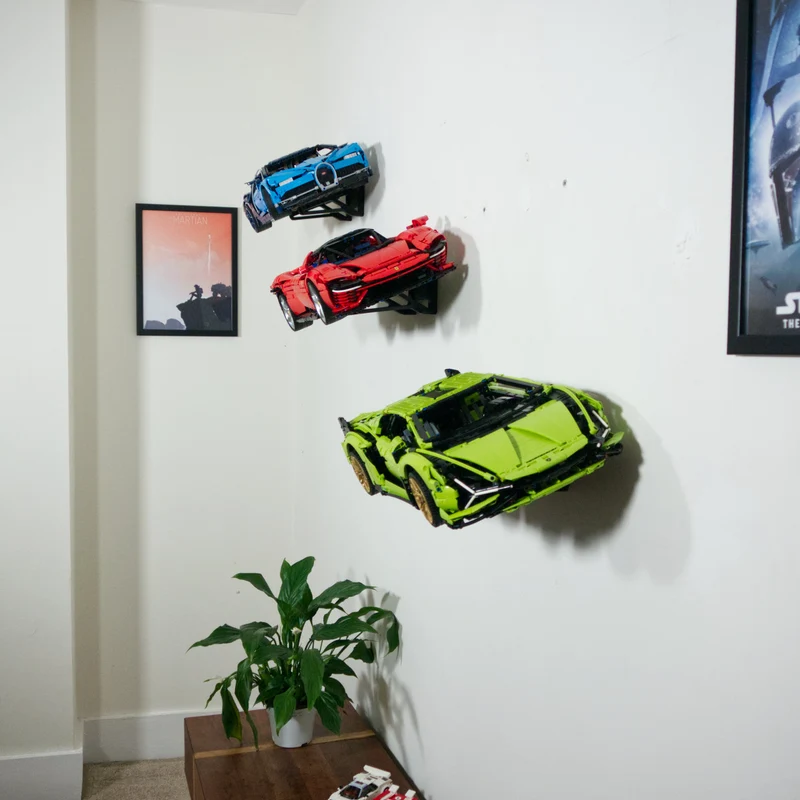 Support mural pour Technic Lamborghini Sian 42115