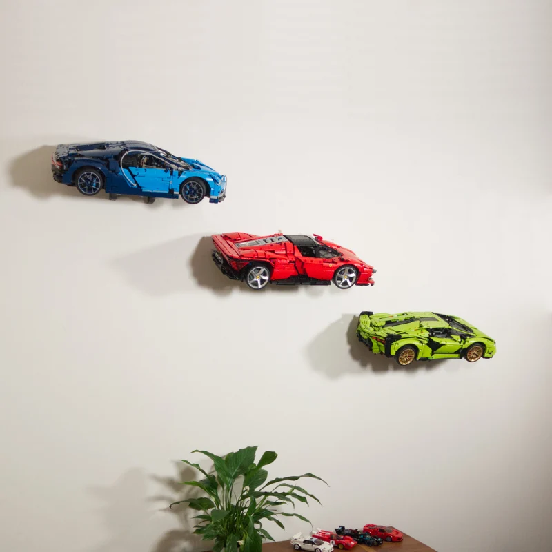 Support mural pour Technic Lamborghini Sian 42115