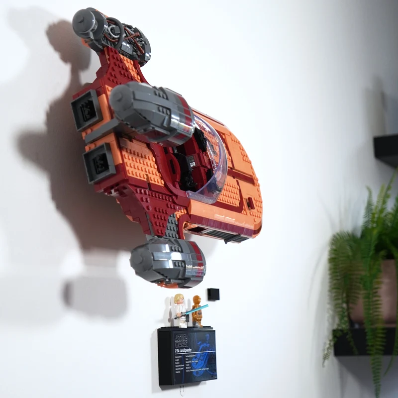 Support mural pour Star Wars Landspeeder 75341