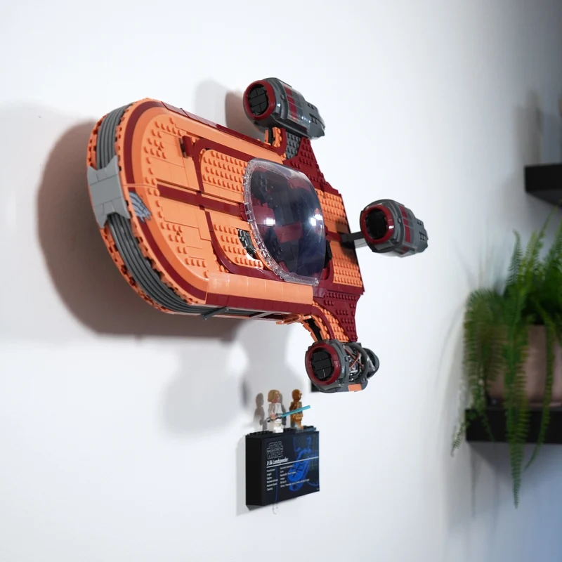 Support mural pour Star Wars Landspeeder 75341