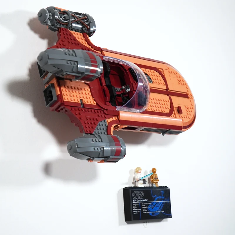 Support mural pour Star Wars Landspeeder 75341
