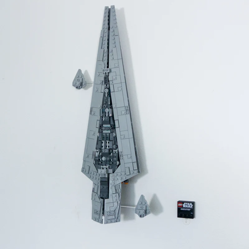 Support mural pour Star Wars Executor 75356