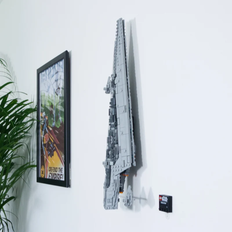 Support mural pour Star Wars Executor 75356