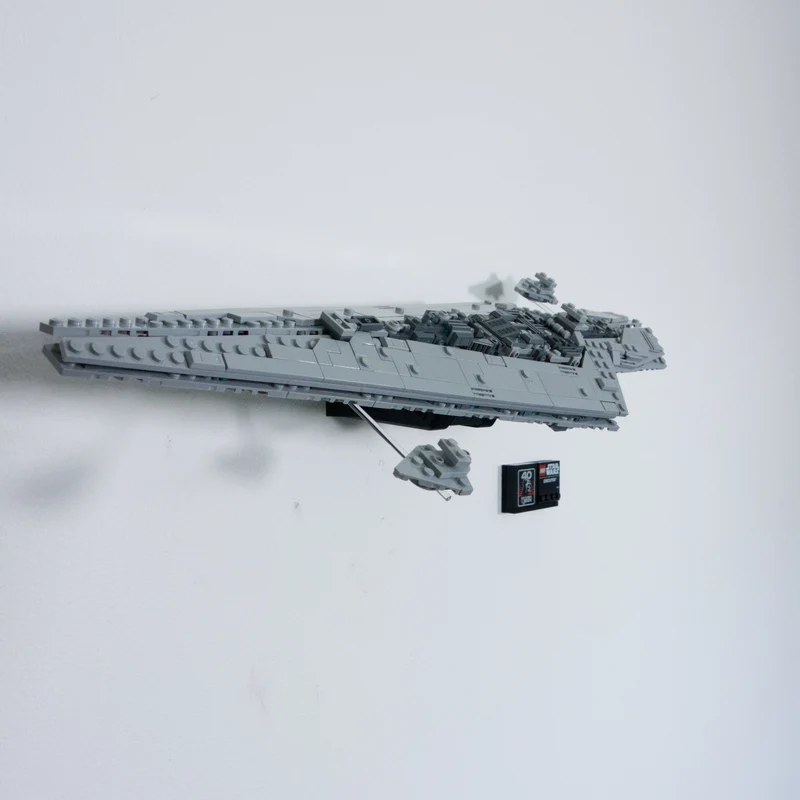 Support mural pour Star Wars Executor 75356