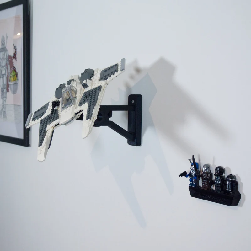 Support mural pour Tie Interceptor et Fang Fighter