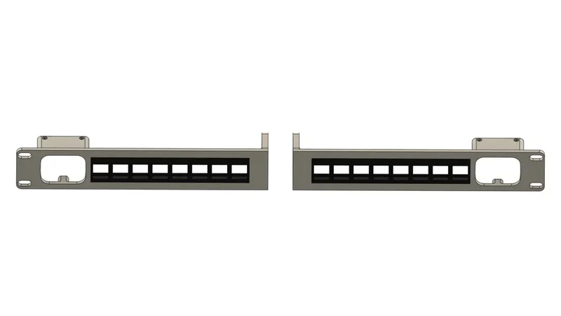 Support de rack de 19 pouces pour JetKVM et Keystone