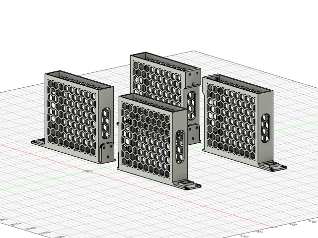 Support de montage pour rack 19" pour HP EliteDesk 800 G4