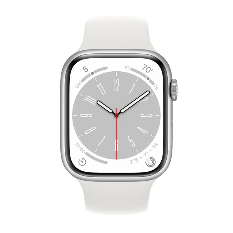 Apple Watch Series 8 Aluminum 45 mm GPS - Argent