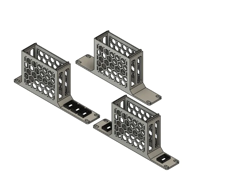 Support de montage en rack de 10 pouces pour Beelink S12 Keystone