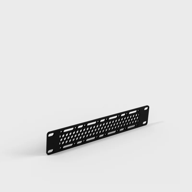 Panneau de rack 10 pouces pour ventilateurs 40x40