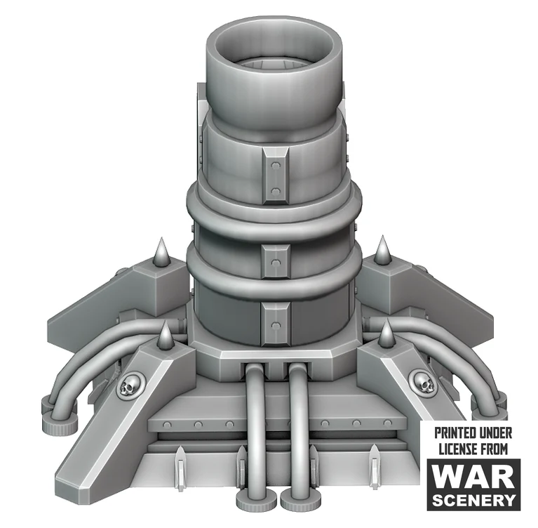 Générateur de Plasma Futuriste Terrain pour Jeux de Wargaming
