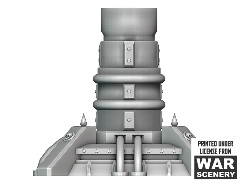 Générateur de Plasma Futuriste Terrain pour Jeux de Wargaming