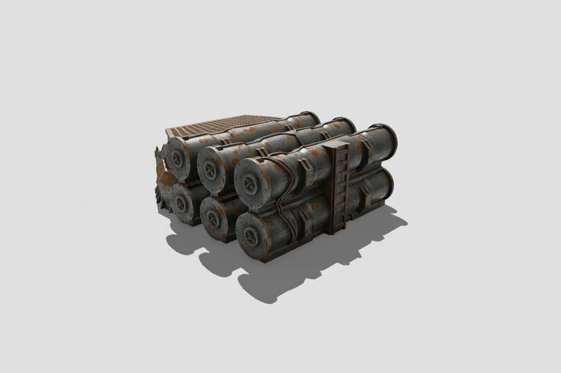 Dépôt chimique Terrain pour Warhammer 40k