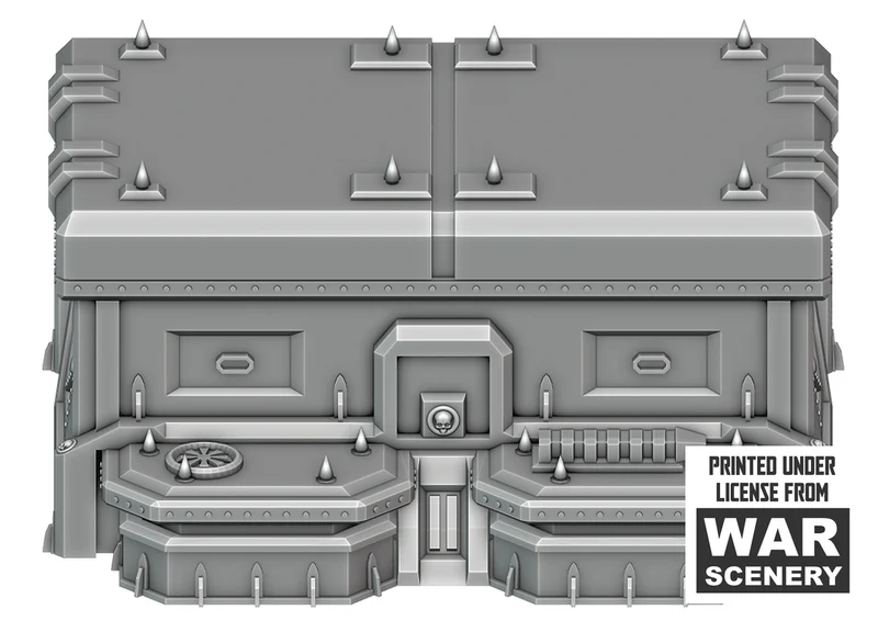 Dépôt de véhicules Terrain de guerre pour jeu de table Grimdark