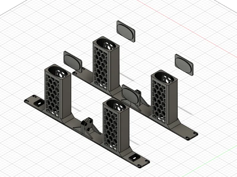 Support de montage en rack 19" pour appareil UniFi AI