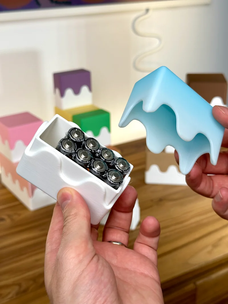 Boîtes ondulées empilables pour un rangement polyvalent