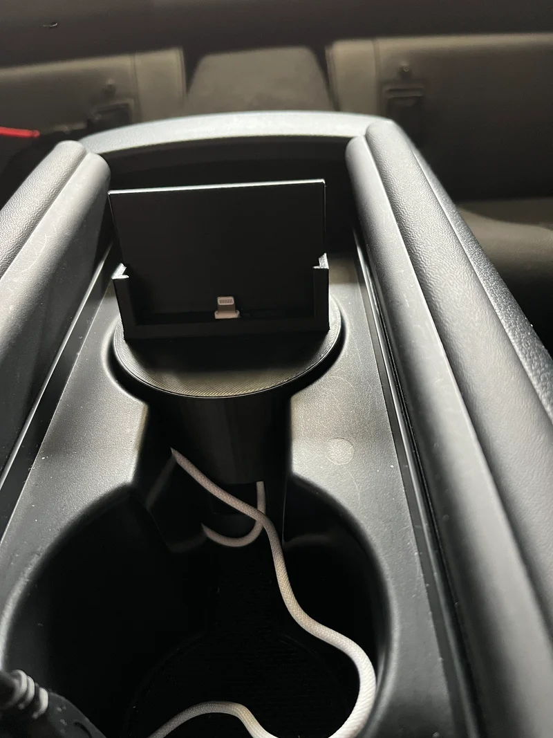 Station d'accueil pour iPhone Mini dans le porte-gobelet - Toyota GR86/Subaru BRZ (2022+)