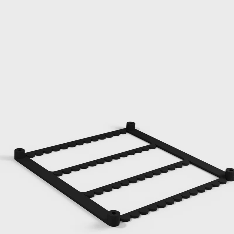Organisateur et support mural pour boucles d'oreilles