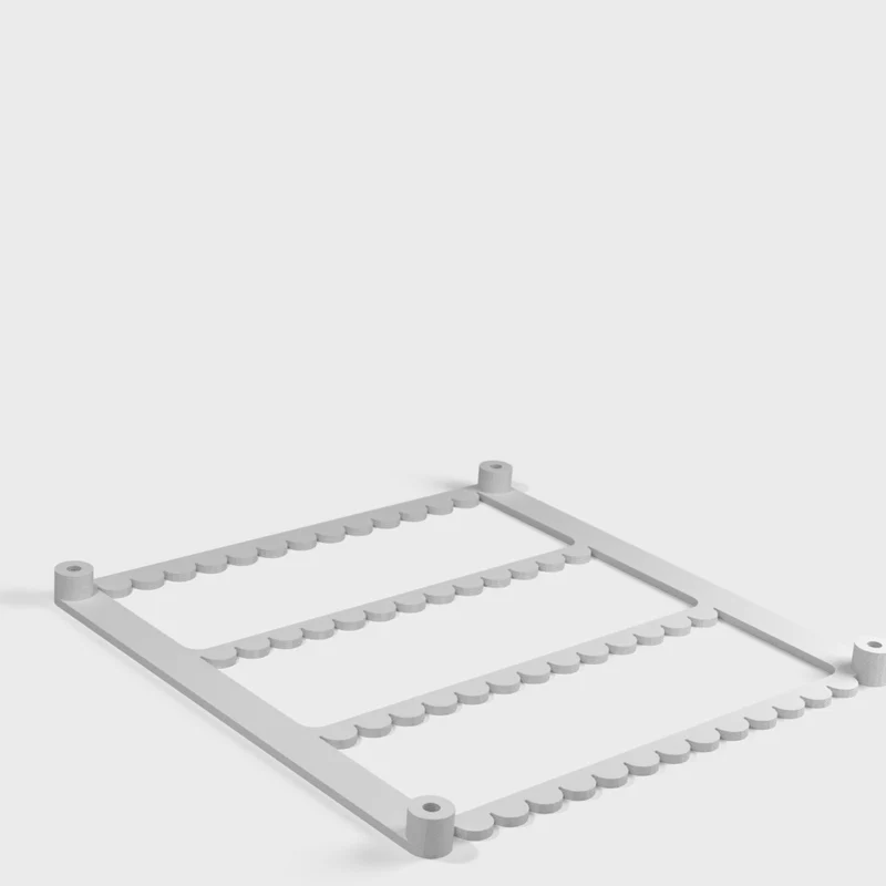 Organisateur et support mural pour boucles d'oreilles