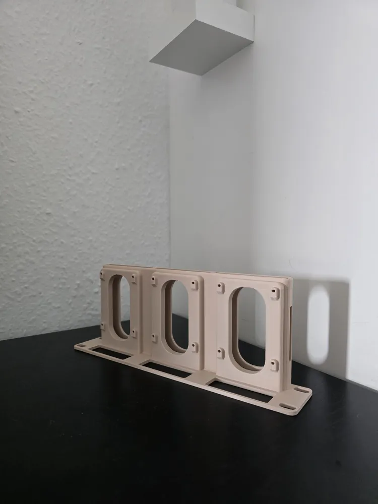 Support de montage pour rack 10" pour 3x Raspberry Pi 5