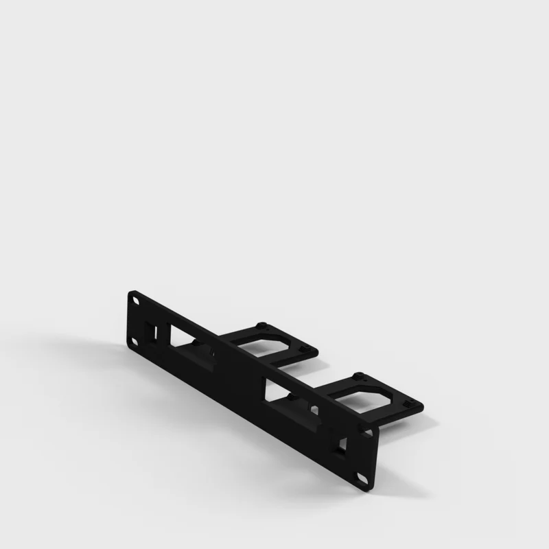 Rack de montage 10 pouces pour 2x Raspberry Pi