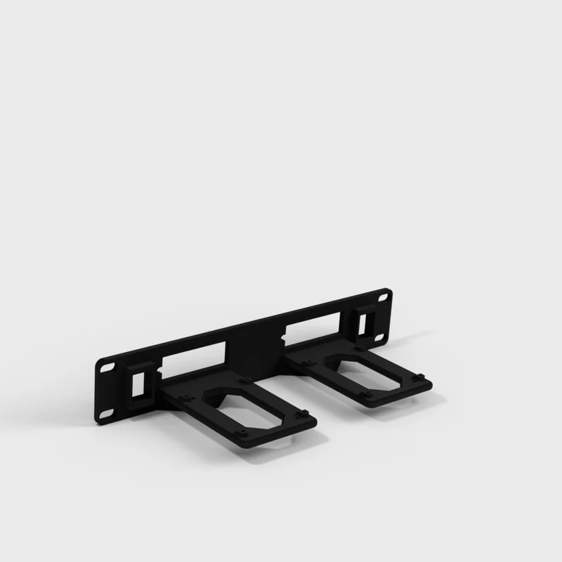 Rack de montage 10 pouces pour 2x Raspberry Pi