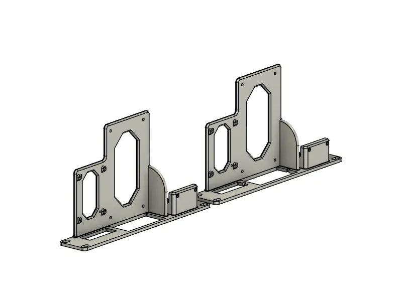 Support de montage en rack de 10 pouces pour ZimaBoard et Raspberry Pi