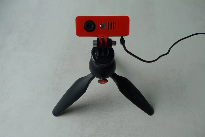 Cache pour webcam Logitech C270 avec support GoPro - Couvercle de remplacement léger et fonctionnel