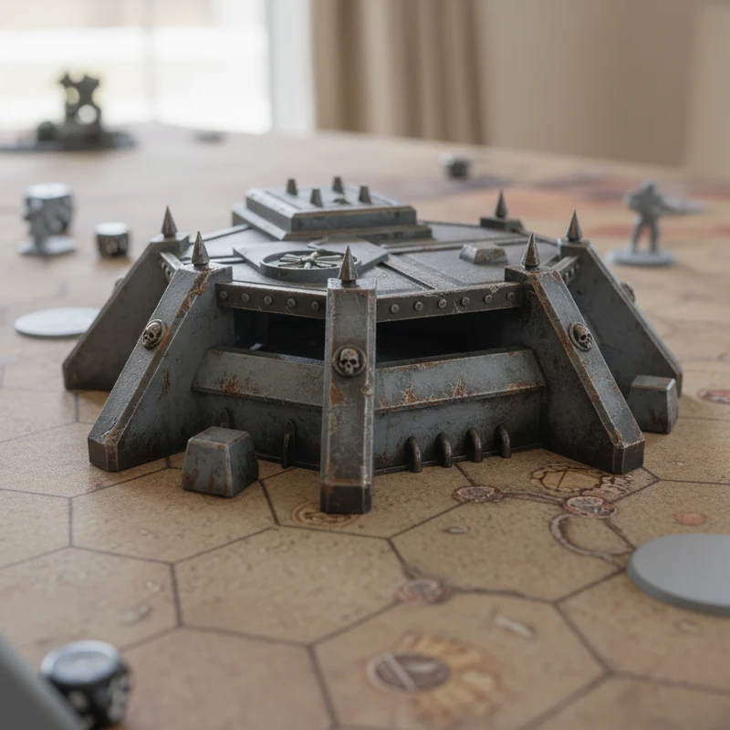 Fixation de commandement détaillée pour Warhammer 40k