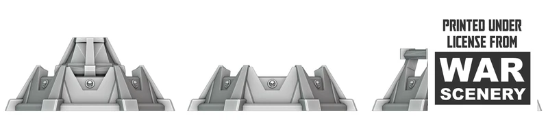 Petites fixations circulaires pour terrain Warhammer 40k