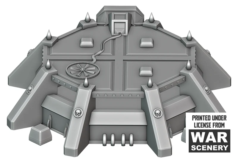 Bunker d'infanterie robuste Terrain pour Warhammer 40k