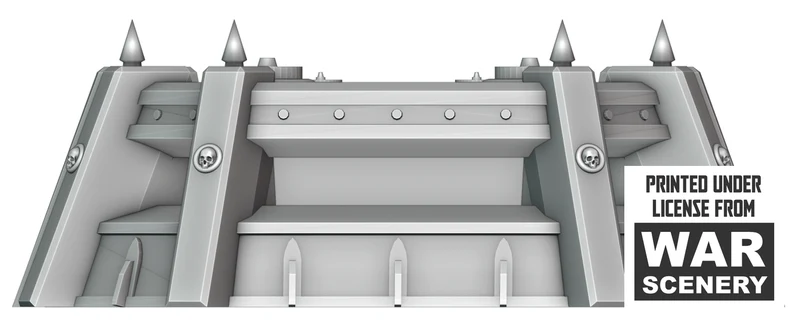 Petit Bunker d'Infanterie pour Terrain Warhammer 40k