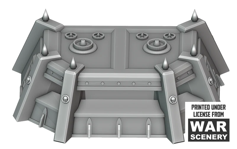 Petit Bunker d'Infanterie pour Terrain Warhammer 40k