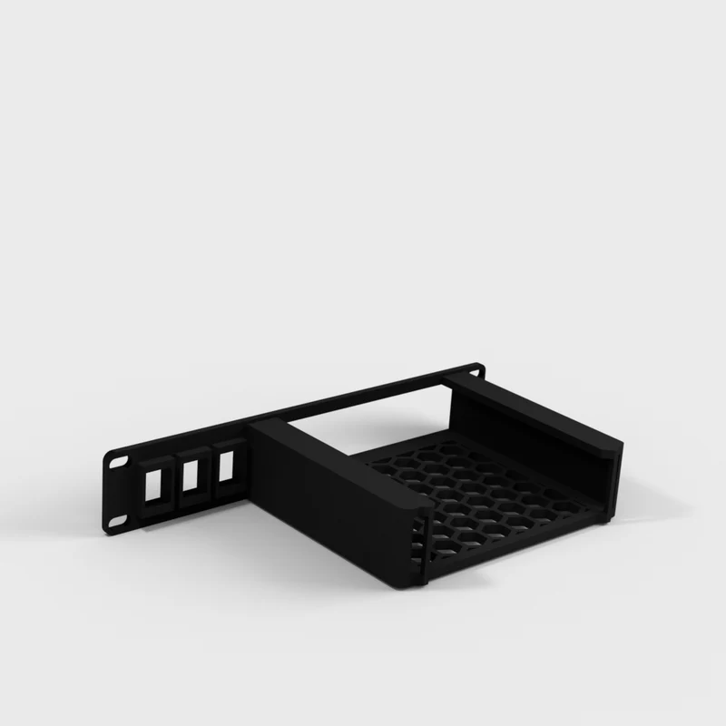 Rack 10" pour montage en rack pour UniFi UXG-Max et UCG-Ultra