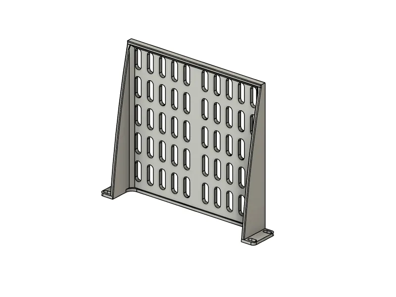 Étagère de rack de 10 pouces pour le stockage d'équipement réseau