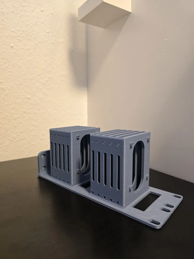 Rack 19" pour Raspberry Pi et SSD