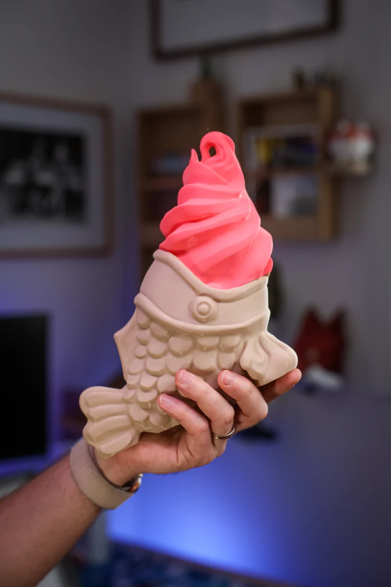 Contenant de stockage en forme de Taiyaki japonais