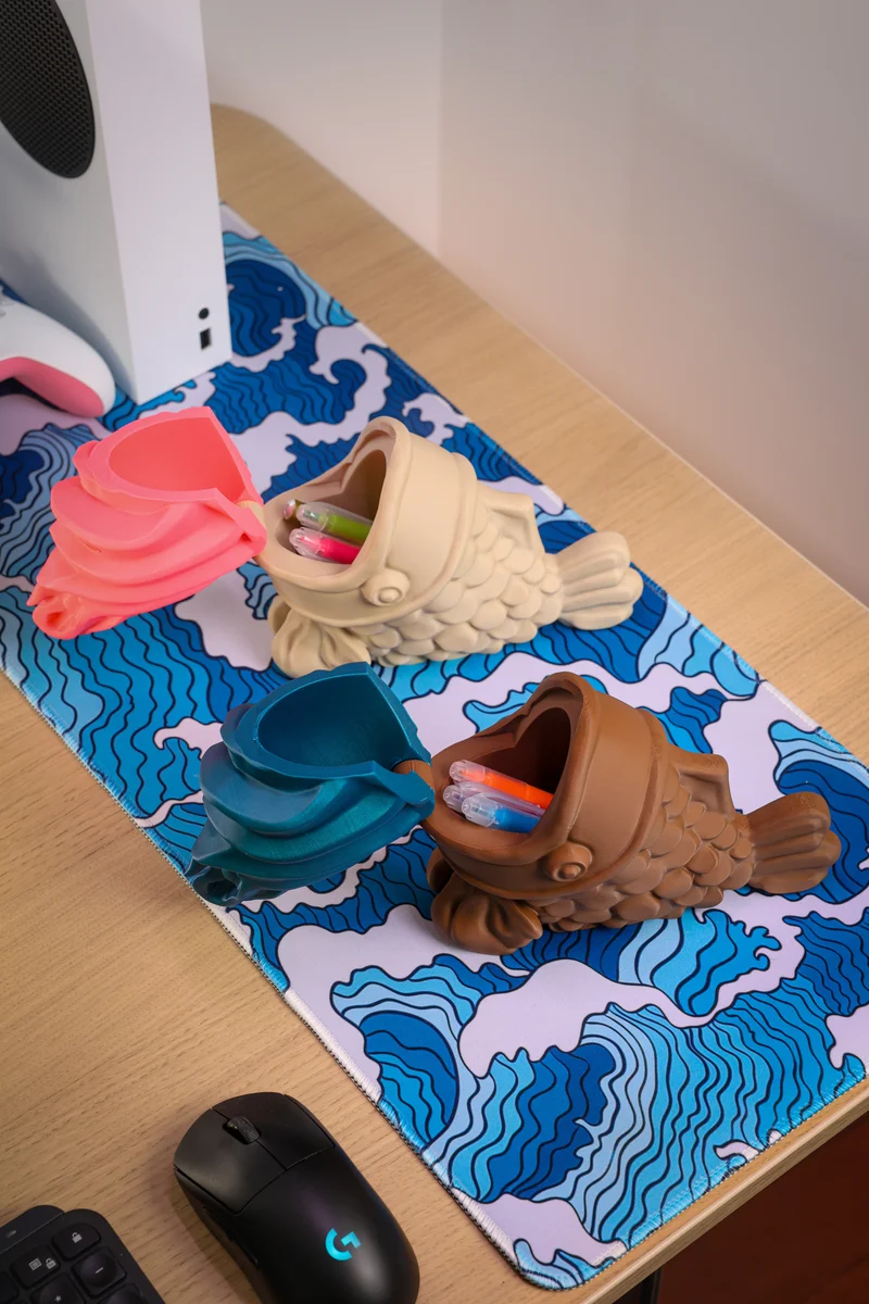 Contenant de stockage en forme de Taiyaki japonais