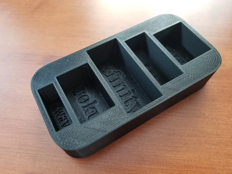 Organisateur pour télécommandes - Conçu sur mesure pour Aeotec, Roku, Xfinity, Vizio & Wiimote
