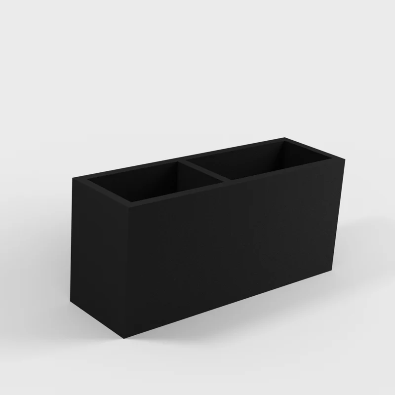 Support de télécommande double simple pour bureau